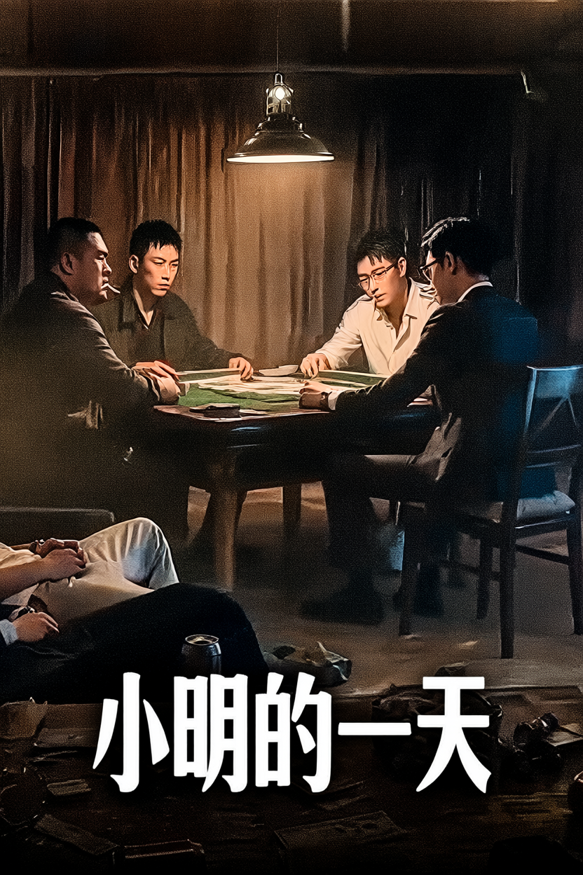 小明的一天海报